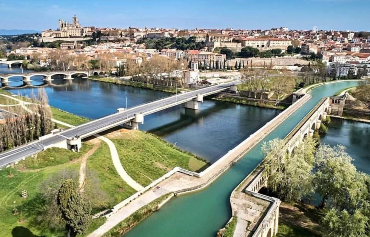 Arcole 5 - Jolie Appartement Centre Ville De Beziers Avec Garage- Wifi -Tv Connectee Exteriér fotografie